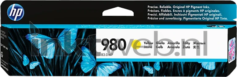 HP 980 geel Front box