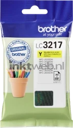 Brother LC-3217Y geel Front box