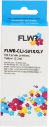 FLWR Canon CLI-581XXL geel Front box