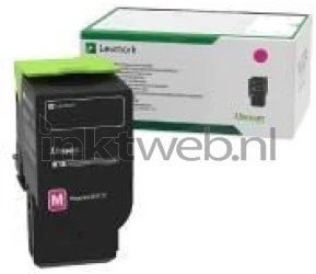 Lexmark 78C2UM0 magenta Combined box and product