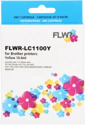 FLWR Brother LC-1100Y geel Front box