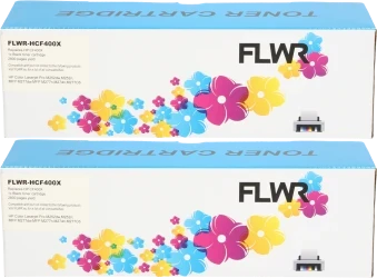 FLWR HP 201X Dubblepack zwart Front box