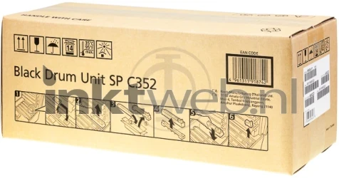 Ricoh SPC-352DN Drum zwart Front box