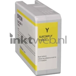 Epson SJIC36P-Y geel Product only