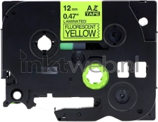 Huismerk Brother  TZe-C31 zwart op geel breedte 12 mm Product only