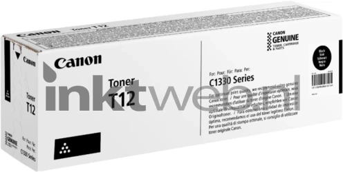 Canon T12 zwart Front box