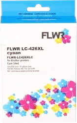 FLWR Brother LC-426XL cyaan Front box