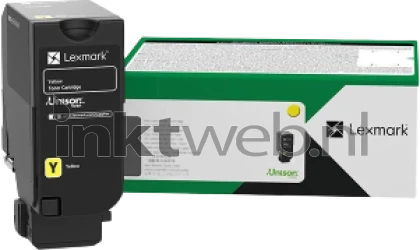 Lexmark 71C2XY0 geel Combined box and product