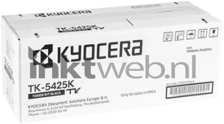 Kyocera Mita TK-5425K zwart Front box