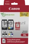 Canon PG-545XL / CL-546XL multipack met fotopapier zwart en kleur