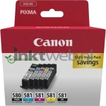 Canon CLI-581 5-Pack zwart en kleur