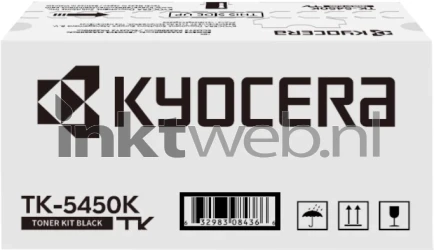 Kyocera Mita TK-5450K zwart Front box