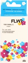FLWR Lexmark 100XL cyaan Front box