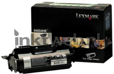 Lexmark 64004HE zwart Combined box and product