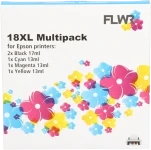 FLWR Epson 18XL Multipack zwart en kleur