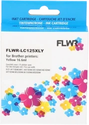 FLWR Brother LC-125XLY geel Front box