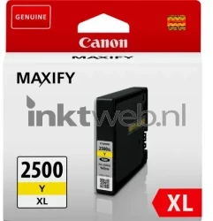 Canon PGI-2500XL geel Front box